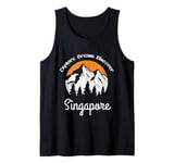 Explore Dream Discover Singapore Vintage Singapore Vacation Tank Top