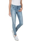 Replay women's jeans Luzien Skinny-Fit Hyperflex Bio with stretch, blue (Medium Blue 009), 26W / 32L