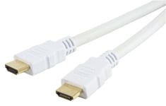 Quality White 10m HDMI Cable 1080p / 4k x 2k  32.80ft  High Speed HDMI Lead