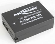 Ansmann A-Can Nb 10 L - Batteri - Li-Ion - 850 Mah - For Canon Powershot G1 X, G15, G3 X, Sx40 Hs, Sx50 Hs, Sx60 Hs