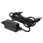 1x USB Mains Power Adapter for Sony handheld camcorder DSC-F707 DSC-F717