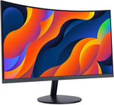 KOORUI 24-Inch Curved Computer Gaming Monitor Full HD 1080P 60Hz HDMI VGA