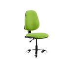 Dynamic Permanent Contact Backrest Task Operator Chair Without Arms Eclipse I Myrrh Green Seat High Back and Hi Rise Draughtsman Kit