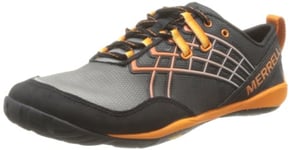 Merrell TRAIL GLOVE 2, Chaussures de fitness outdoor homme - Multicolore - Mehrfarbig (BLACK/TANGA), 48 EU