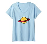 Rugrats Chuckie Saturn Costume T-Shirt avec Col en V