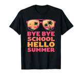 Funny Last Days School, Bye Bye School Teacher Student Kids T-Shirt