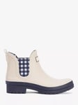 Barbour Mallow Chelsea Wellington Boots, Salt/Navy