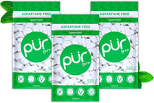 100% Xylitol Chewing Gum, Sugarless Spearmint, Sugar Free + Aspartame Free + Glu