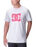 DC Shoes Star - T-Shirt - Uni - Coton - Homme - Gris (Heather Grey) - S