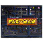 Pac-Man Retro Maze Inky Ghost Power Pill Black Bi-Fold ID & Card Wallet