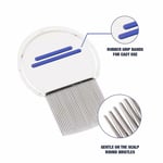 Anti Lice Nit Comb Head Lice Treatment Stainless Steel Metal Comb High Density