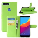 Huawei Nova 2 Lite      Pu Wallet Case    [Green]