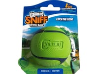 Chuckit! Chuckit! Sniff Fetch Ball Peanut Butter Medium [33208]