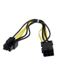 StarTech.com 6 pin PCI Express Power Extension Cable - förlängningskabel för ström