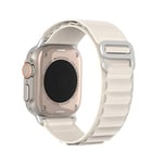 Dux Ducis Apple Watch 7/8 (42/44/45/49mm) Armband GS - Vit