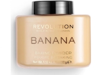 Makeup Revolution Puder sypki, Loose Baking Powder Banana, 32 g
