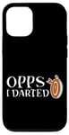 Coque pour iPhone 12/12 Pro Oops I Darted Erreur du joueur de fléchettes