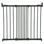 Dog Gate Diagonal Fit Puppy Safety Guard Folding Pets Gate Black | Bettacare