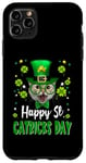 Coque pour iPhone 11 Pro Max Cat St Patricks Day St Catricks Day Lucky Charm Cats Lovers