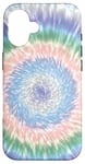 iPhone 16 Pretty Tie Dye in Purple, Blue, Green & Pink Pastel Colors Case