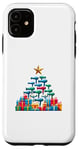 Coque pour iPhone 11 Christmas Tree Sèche-cheveux Coiffure Coiffeur Coiffeuse