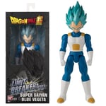 Bandai - Dragon Ball Super - Figurine Géante Limit Breaker 30 cm - Super Saiyan Vegeta Blue - Licence Officielle Dragon Ball - Grande Figurine Vegeta articulée - Jouet Enfant 4 Ans et + - 36732