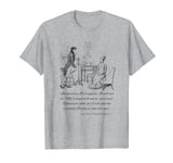 Jane Austen T-Shirt Mr. Darcy Love Quote Pride & Prejudice T-Shirt