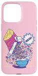 Coque pour iPhone 15 Pro Max Fresh Out of Fucks Céréales Drôle Ironique Sarcastique Rétro Comic