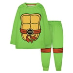 Teenage Mutant Ninja Turtles Boys Printed Long Pyjama Set - 3-4 Years