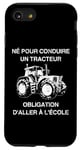 Coque pour iPhone SE (2020) / 7 / 8 Agriculteur Agriculture Paysan Tracteur Enfants Cadeaux