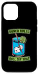 iPhone 12/12 Pro Bunco Rules Roll Sip That Game Night Dices Party Game Bunco Case