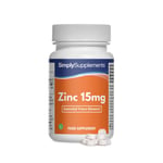 Zinc Tablets 15mg | High Strength | Immune System Support | 4 Month Supply