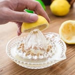 Glass Lemon Juicer Transparent Fruit Squeezer Durable Orange Juicer