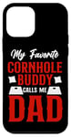 iPhone 12 mini Cornhole Team Bean Bag Player Champ Dad Daughter Son My Case