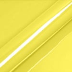 Polaire - dimexact - Vinyle covering jaune citron brillant pour surface plane avec colle airflow - 122 cm x 0.5 m - En Rouleau - jaune