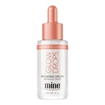 MineTan Glow Drops Bronzing Self Tanning Golden Illuminate Face 30ml