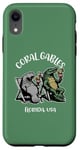 Coque pour iPhone XR Coral Gables Florida USA Motif lamantin amusant et alligator