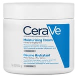CeraVe Moisturising Cream for Dry to Very Dry Skin 454g with Hyaluronic Acid & 3