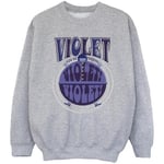 Sweat-shirt enfant Willy Wonka  Violet Turning Violet