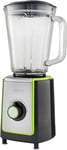 Zanussi Food smoothie juice drinks Blender Glass Jug 1.5L 600W Black Green