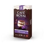 Café Royal Flavoured Edition Dessert Dreams Tiramisu 100 Capsules for Nespresso Coffee Machine - 4/10 Intensity - UTZ Certified Aluminum Coffee Capsules