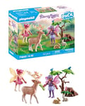 Playmobil | Fairies | Fairies with cute Forest Animals | Fairy Tale Toys | Toys for Children aged 4+ | 71800