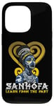 iPhone 13 Pro Learn From The Past African Symbol Adinkra Sankofa History Case