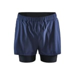 Craft Mens ADV Essence Stretch 2 in 1 Shorts - XXL