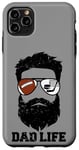 iPhone 11 Pro Max Football Hockey Dad Messy Hair Beard Football Hockey Dad Case