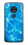 Blue Water Swimming Pool Case Cover For Motorola Moto G7 Power