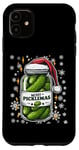 iPhone 11 Funny Christmas Pickle Jokes Merry Picklemas Case