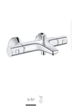 Grohe Precision Commencer 34598 Mitigeur pour Baignoire, 1 Pièce, Chrome, 09716