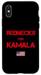 Coque pour iPhone X/XS rednecks votant pour Kamala Harris