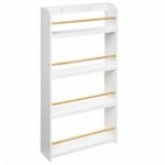 Atmosphera Créateur D'intérieur - Bibliothèque Enfant 5 Niveaux Classic 118cm Blanc